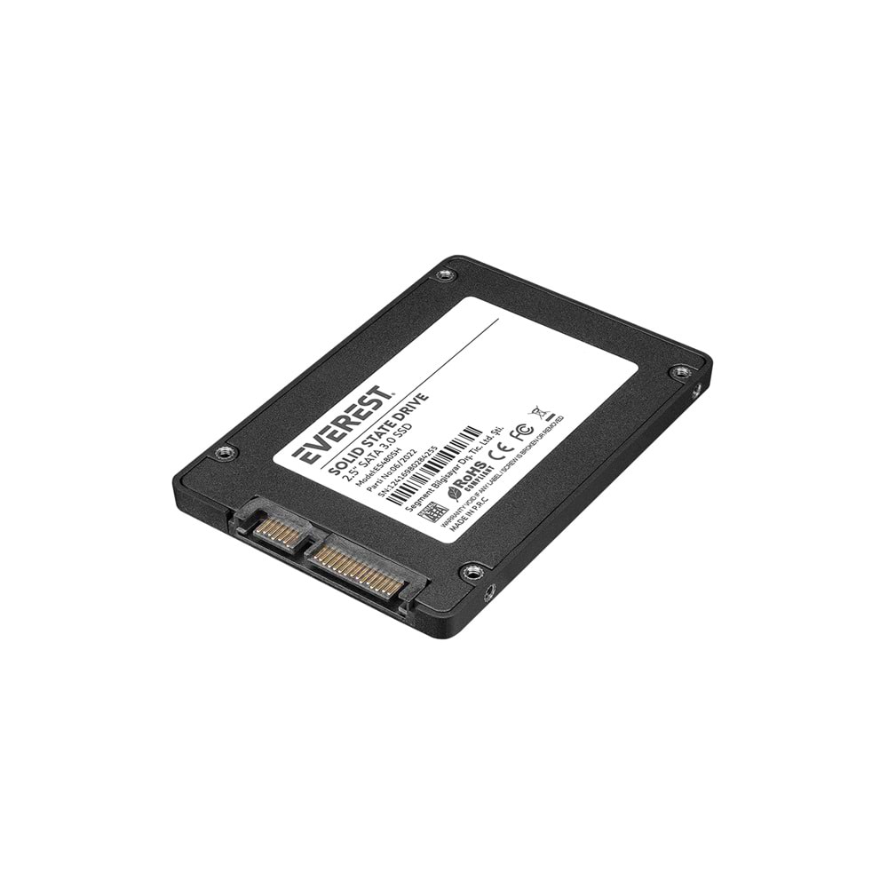 Everest ES480SH 480GB 2.5 SATA 3.0 520MB/450MB 3D NAND Flash SSD (Solid State Drive)
