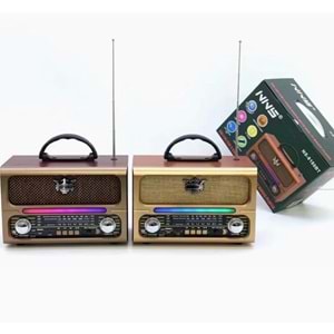TELSAN NS-8188BT USB/SD/FM/BLUETOOTH NOSTALJİ GÜÇLÜ SİNYAL MÜZİK KUTUSU