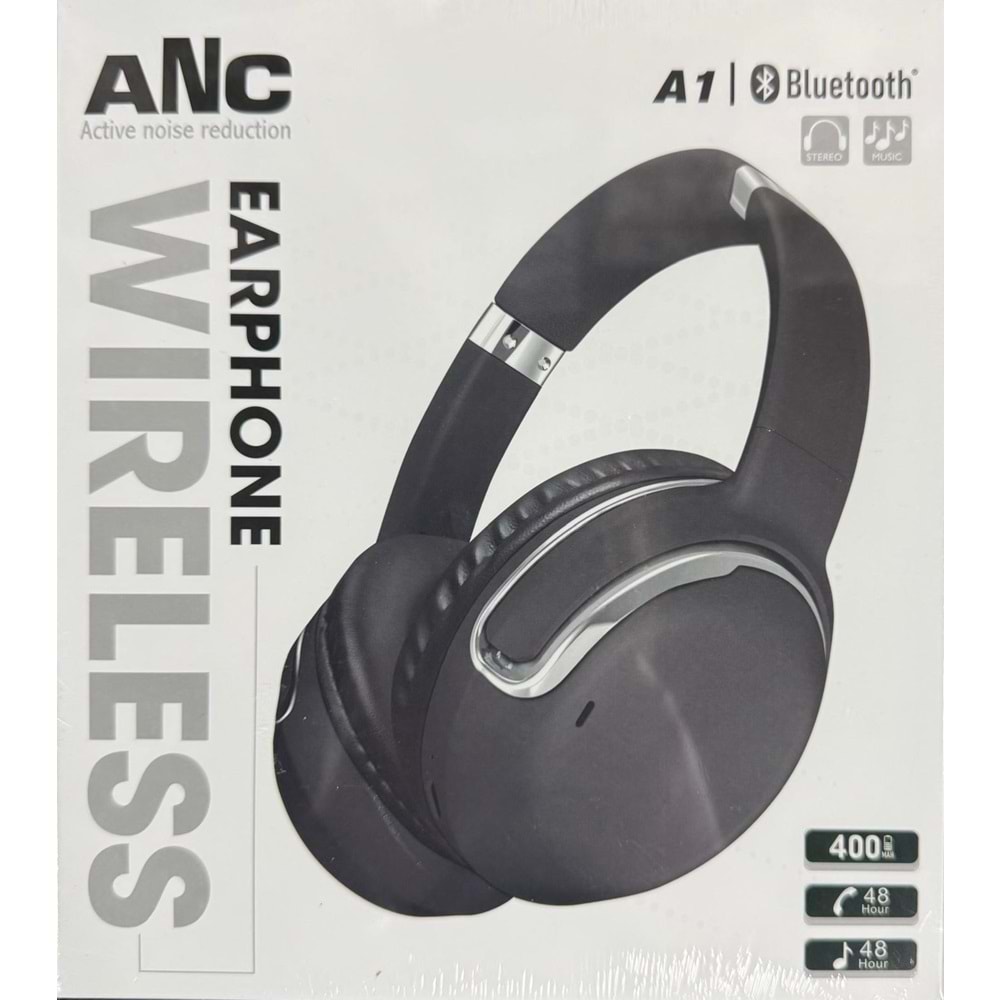 ANC A1 AKTİF GÜRÜLTÜ ENGELLEYİCİ 5.3BT KABLOSUZ BLUETOOTH KULAKLIK PL-2388