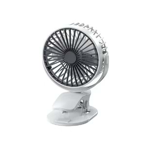 CONCORD MS-53 TAŞINABİLİR ŞARJLI 3-5W 800MAH MASAÜSTÜ FAN USB VANTİLATÖR