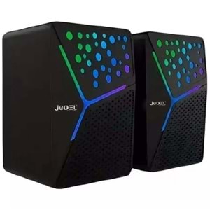 JEDEL S-554 USB 1+1 PC RGB IŞIKLI HOPARLÖR SPEAKER