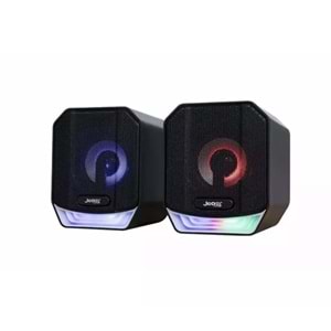 JEDEL S561 PC 1+1 RGB IŞIKLI HOPARLÖR USB SPEAKER