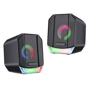 JEDEL S561 PC 1+1 RGB IŞIKLI HOPARLÖR USB SPEAKER