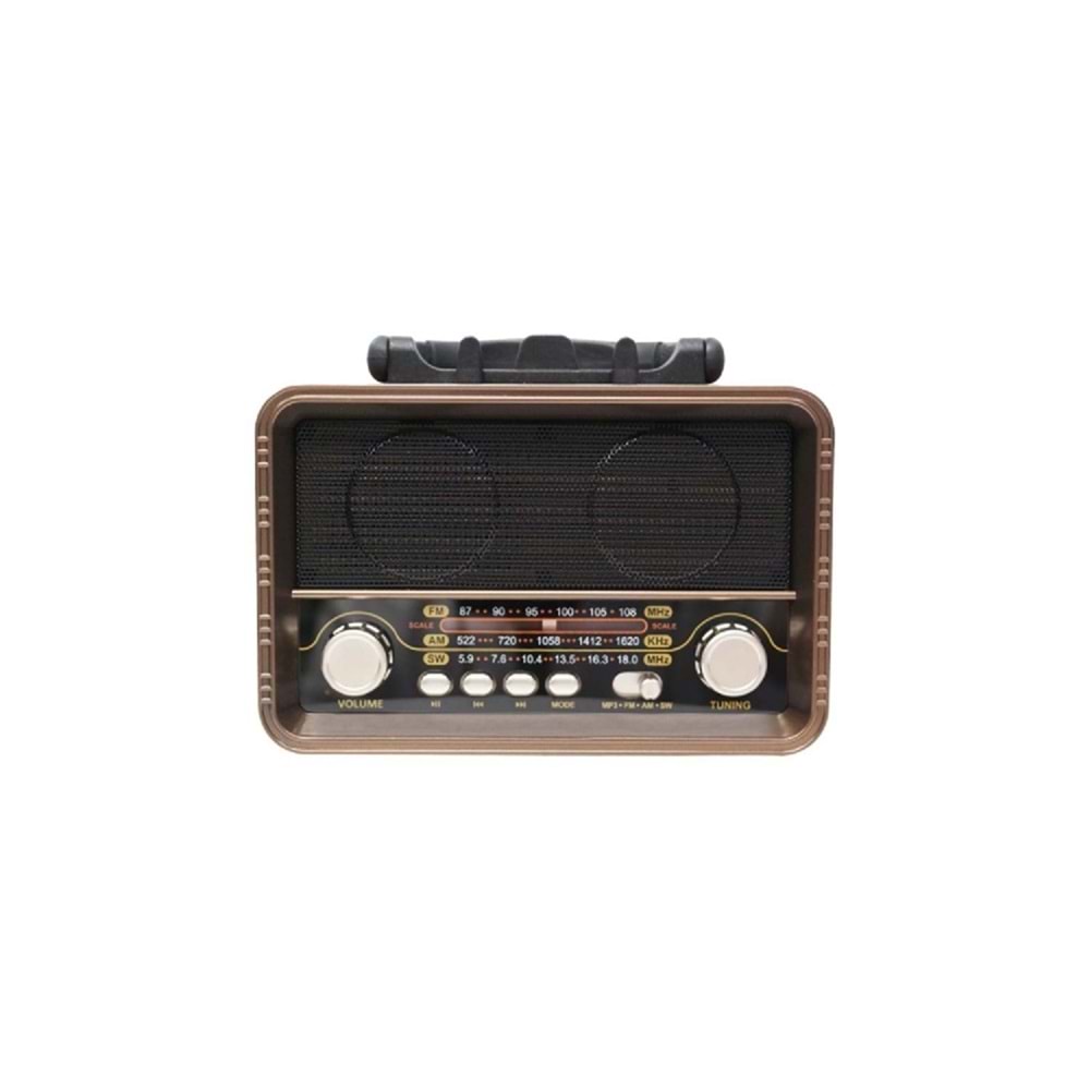 TELSAN M-1235 USB/SD/FM/BLUETOOTH NOSTALJİ GÜÇLÜ SİNYAL MÜZİK KUTUSU
