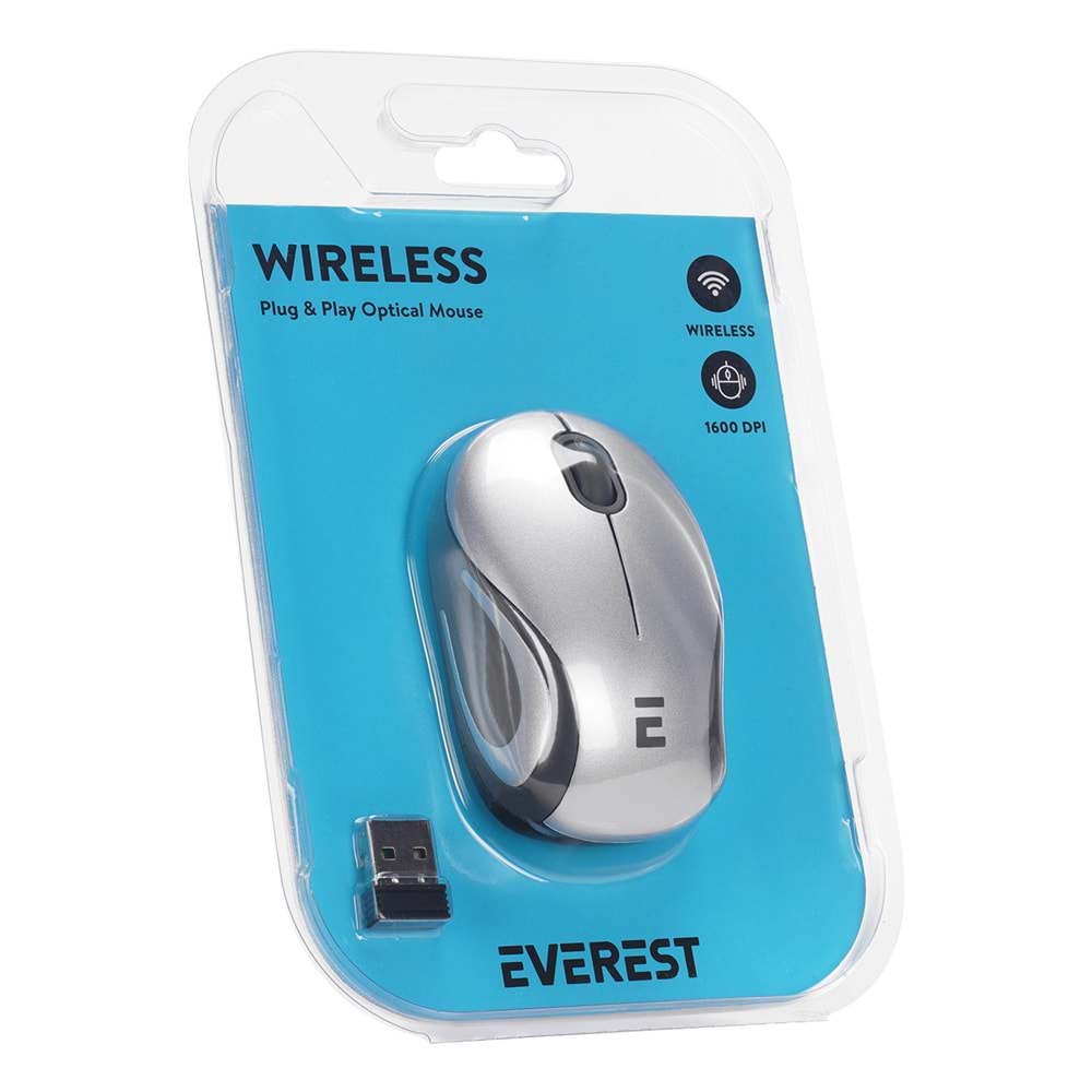 Everest SMW-555 Usb 2.4Ghz Optik Wireless Mouse