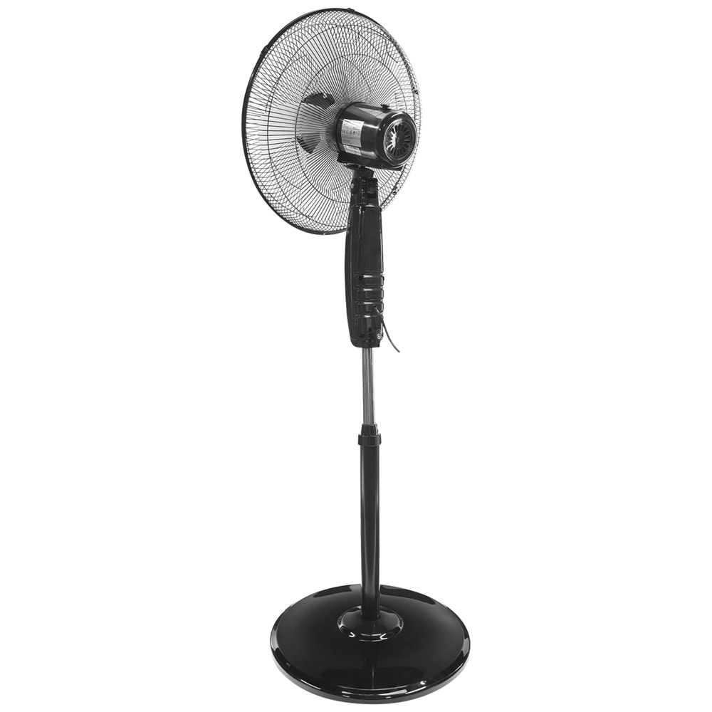 Everest FAN11 CoolAir Siyah/Gri 16 45W 5 Kanat 3 Kademe 1200RPM Zaman Ayarlı Vantilatör/ Pervanesi