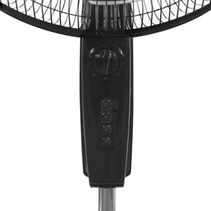 Everest FAN11 CoolAir Siyah/Gri 16 45W 5 Kanat 3 Kademe 1200RPM Zaman Ayarlı Vantilatör/ Pervanesi