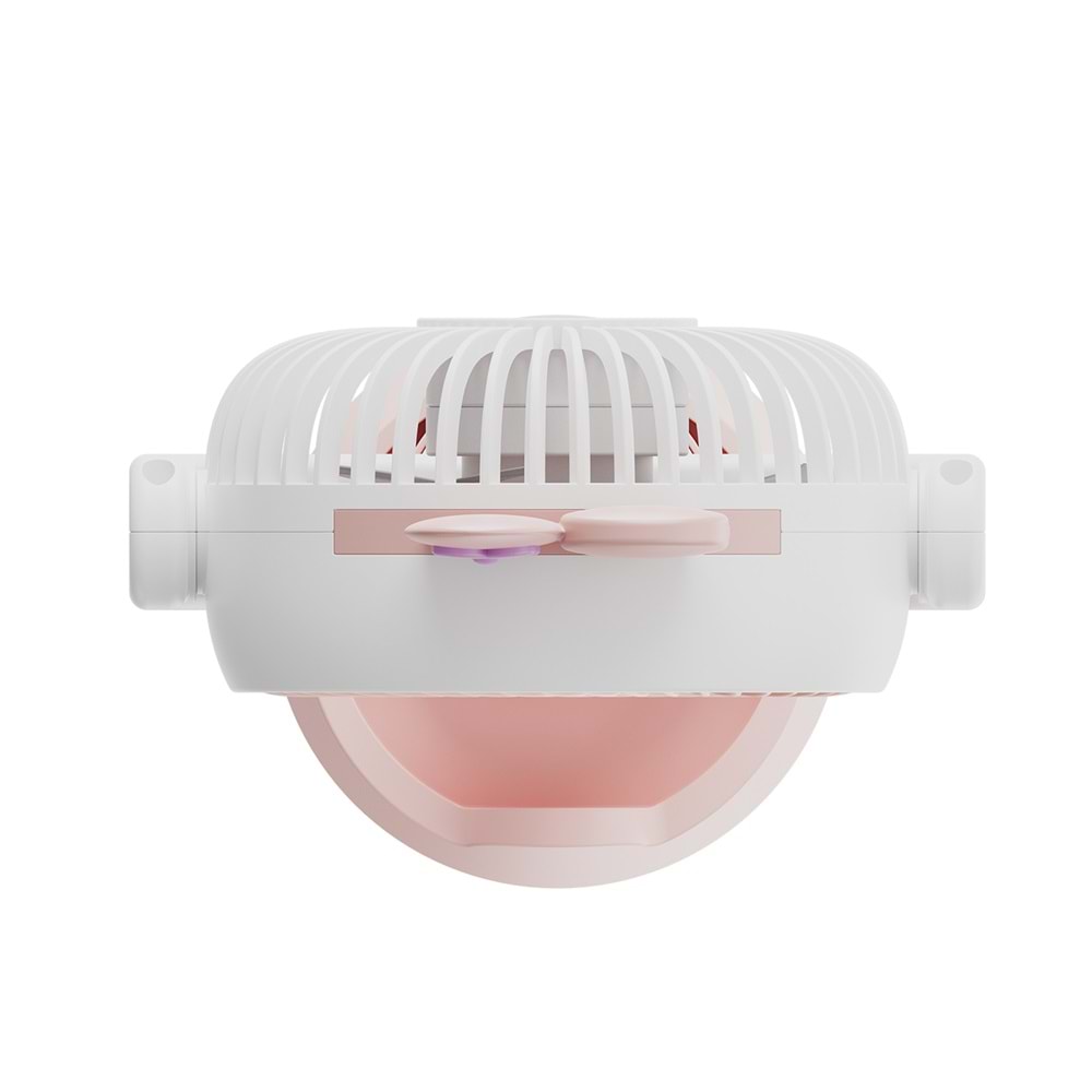 Asonic AFN26 Beyaz 500mAh 2 Kademe Nemlendirici Sprey USB Fan