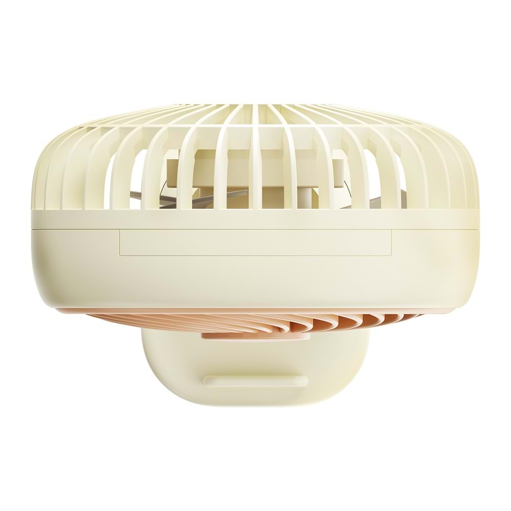 Asonic AFN20 Krem 250mAh Elde Taşınabilir Masaüstü Usb Fan