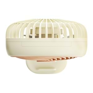 Asonic AFN20 Krem 250mAh Elde Taşınabilir Masaüstü Usb Fan