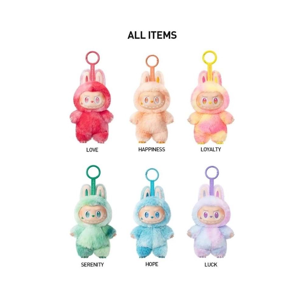 Telsan Labubu Peluş Bebek Peluş Oyuncak Labubu Anahtarlık Model