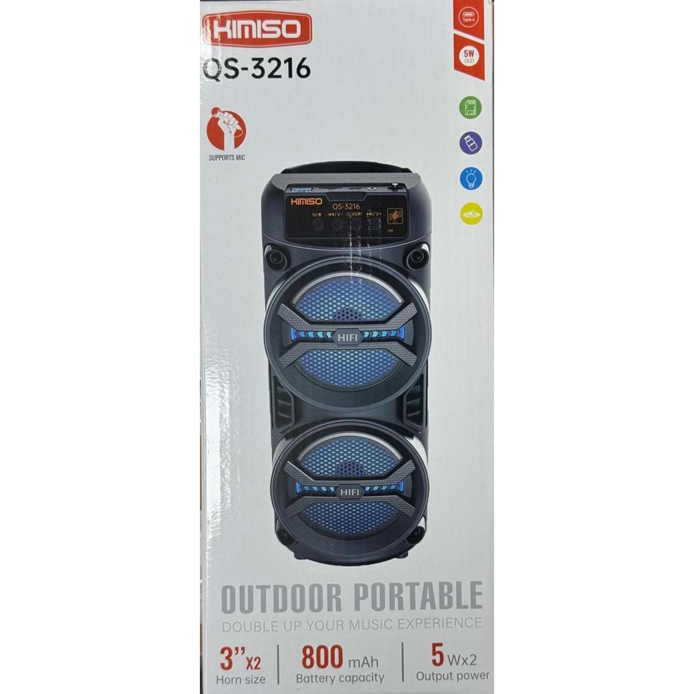 TELSAN QS-3216 SD USB BLUETOOTH 6