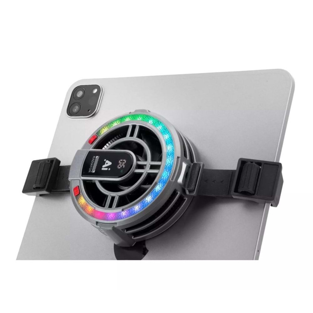 Hadron Hdx4385 Telefon Ipad Tablet Soğutucu Fan Mıknatıs Gösterge Rgb