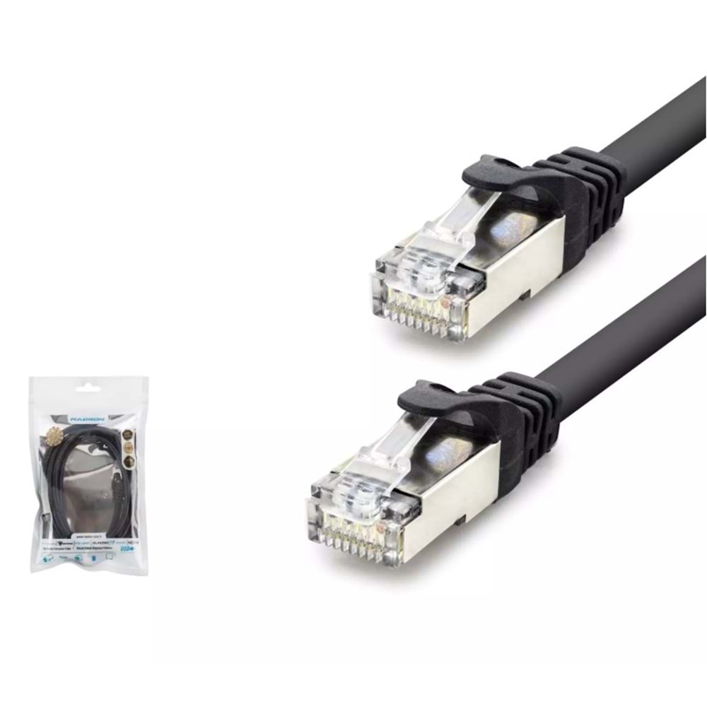 Hadron Hdx5091 Cat7 Kablo 1000Gbt 250Mhz 1.5M Siyah