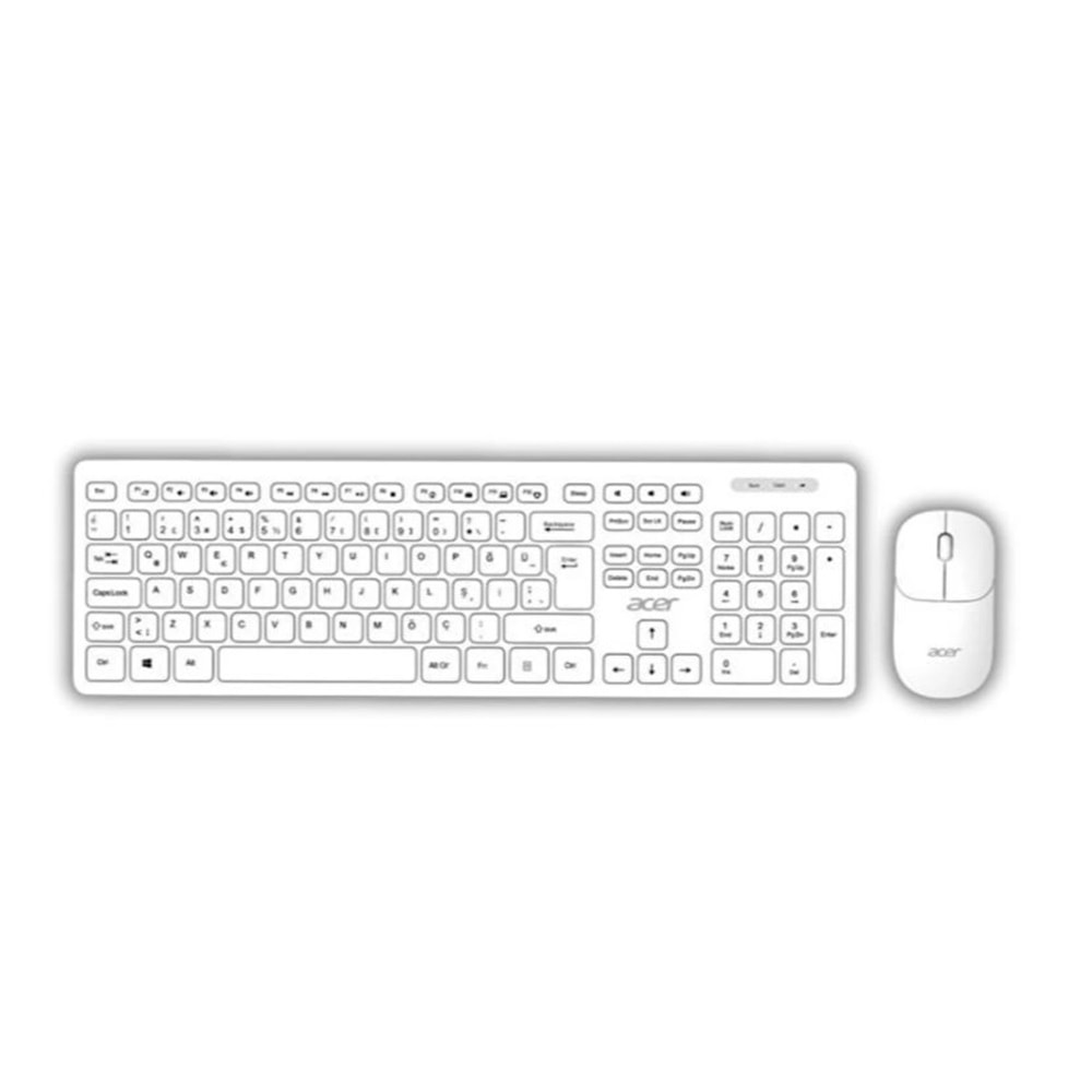 ACER EAK920 Kablosuz Sessiz Tuşlu 2.4ghz Klavye Moue Set