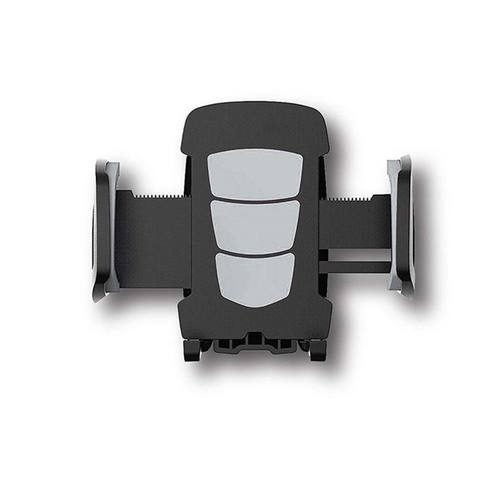 HYTECH HY-XH20 Vantuz + Braketi 360 Derece Siyah-Gri Telefon Tutucu