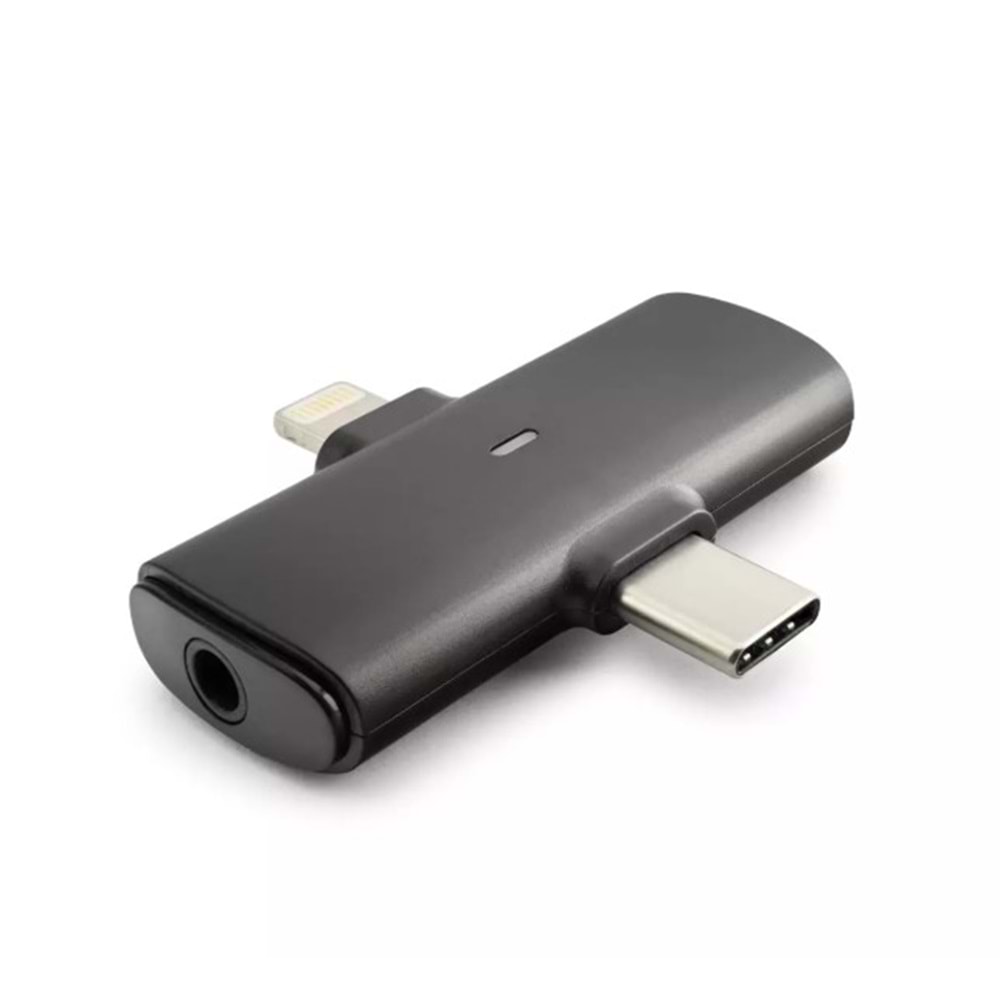 Hadron F15-2 Kablosuz 2*Mikrofon 2in1 Type-C + Lightning Kablosuz Yaka Mikrofonu