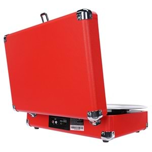 Mikado Nostalgia MN-P317 Kırmızı Pikap+Rca+Bluetooth Destekli Plak Müzik Kutusu