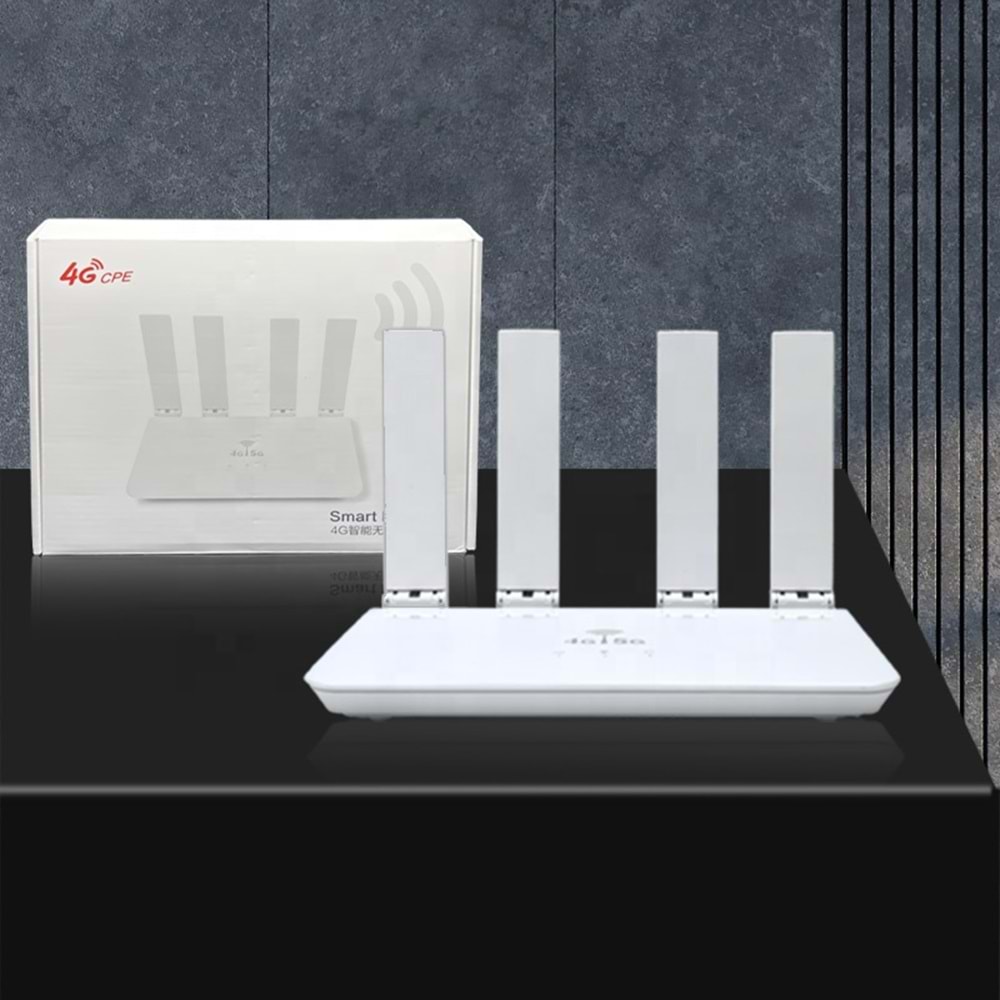 Apronx CP906 5G+4G Mobile 4 Antenli WiFi Router Wifi 6 + 300Mbps 4G LTE Taşınabilir Modem CPF906