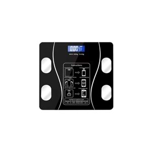 Concord C-W01 Mobil Uygulama İle Takip Led Göstergeli Dijital Akıllı Bluetooth Baskül