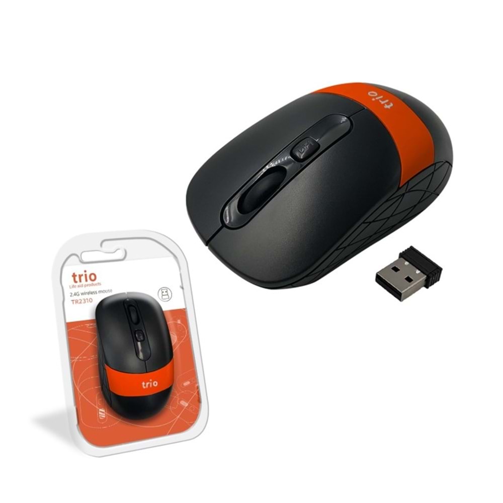 TRİO TR2310 2.4GHZ OPTİK 1000DPİ WİRELESS KABLOSUZ MOUSE
