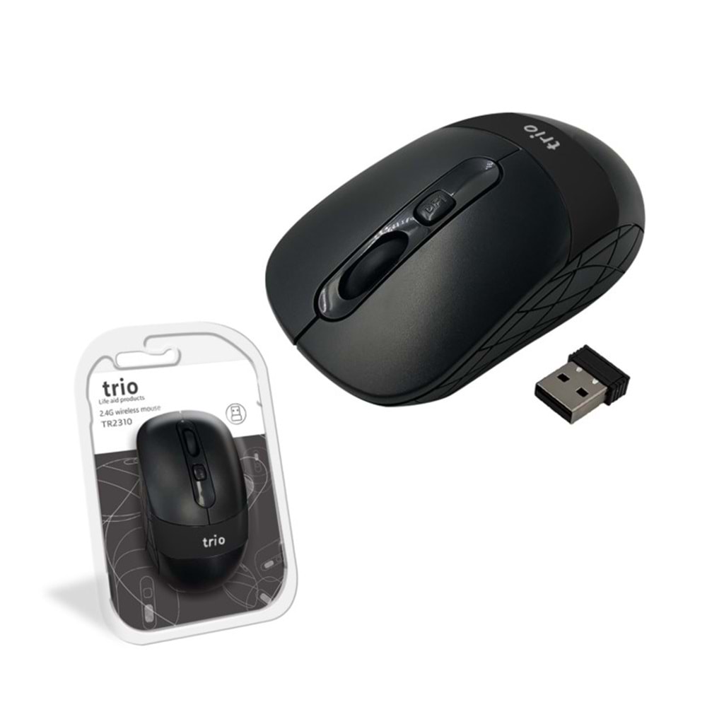 TRİO TR2310 2.4GHZ OPTİK 1000DPİ WİRELESS KABLOSUZ MOUSE