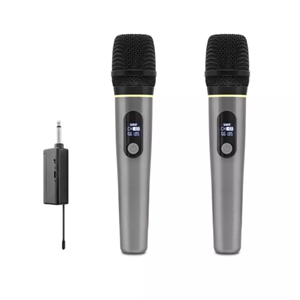 Hadron Hdx2791 Kablosuz 2*Mikrofon Profesyonel Uhf 6.5Mm Siyah