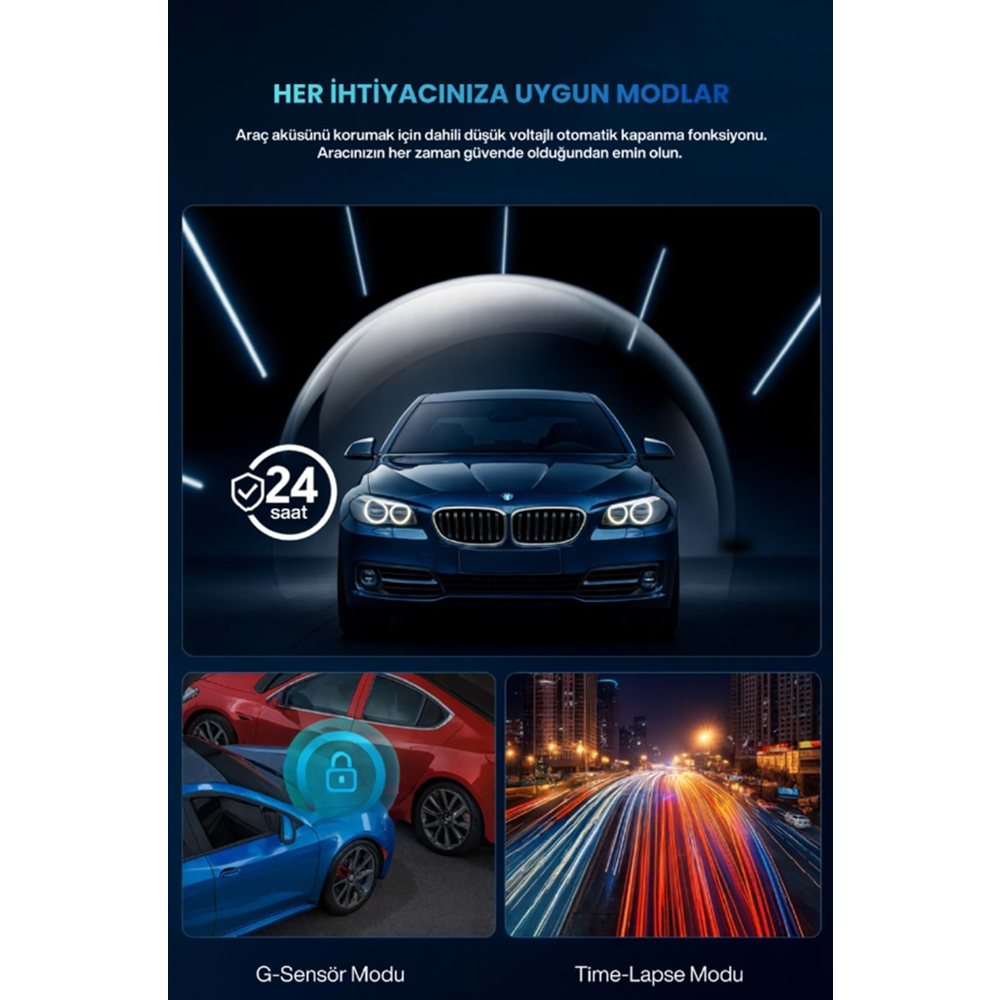 MPİA CC-43 Araç Kamerası 5MP 3.18