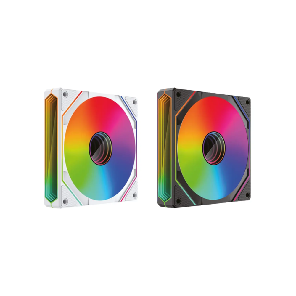 Gameagle GE-ARGB1B Cool Core 120mm ARGB Led Fan - Performans Seri Sessiz Kasa Egzoz Fanı (Siyah)