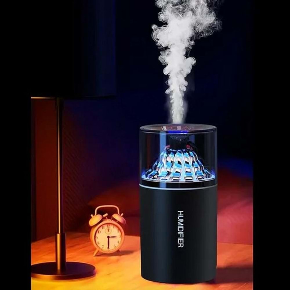 Platoon PL-3509 Hava Nemlendirici Buhar Makinesi Ve Aroma Difüzörü RGB Işıklı