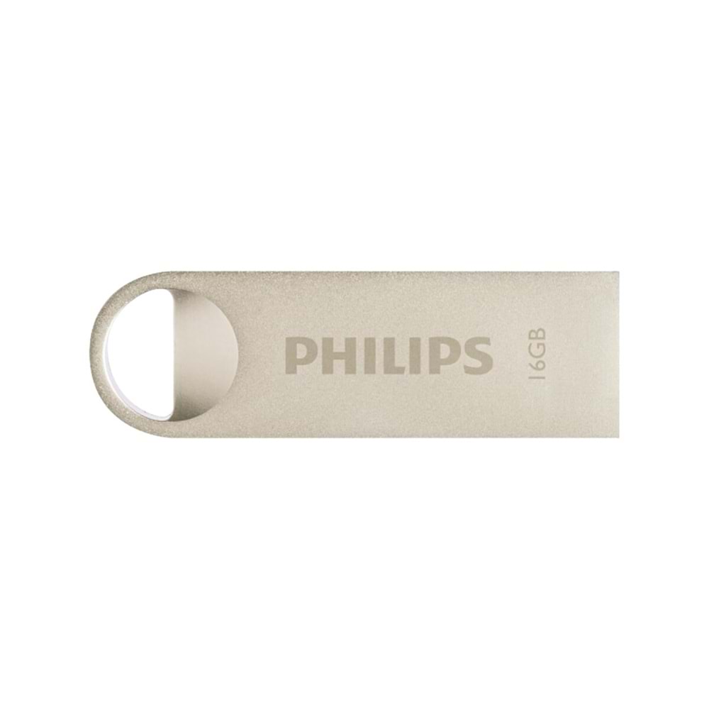 PHILIPS FM16FD160B/00 USB 2.0 16GB Moon Klasik Gümüş Flash Bellek