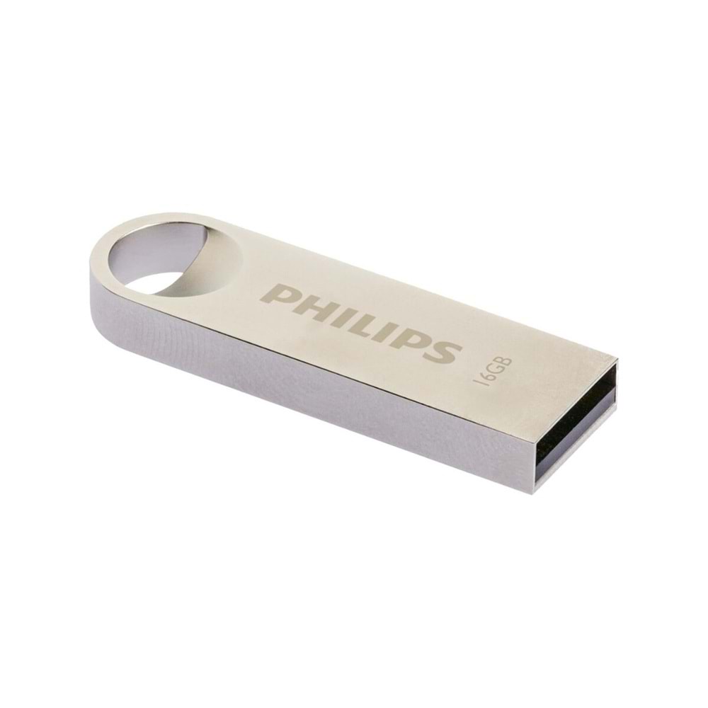 PHILIPS FM16FD160B/00 USB 2.0 16GB Moon Klasik Gümüş Flash Bellek