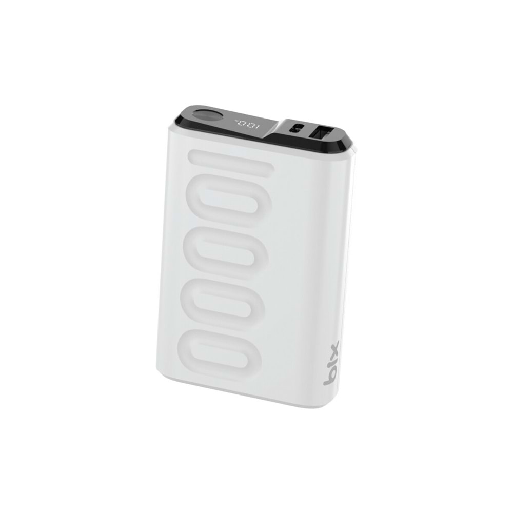 BİX TPB15 10000mAh PD 20W USB-C ve USB-A QC 3.0 Çift Portlu 22.5W Dijital Ekranlı Powerbank