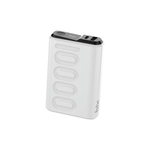 BİX TPB15 10000mAh PD 20W USB-C ve USB-A QC 3.0 Çift Portlu 22.5W Dijital Ekranlı Powerbank