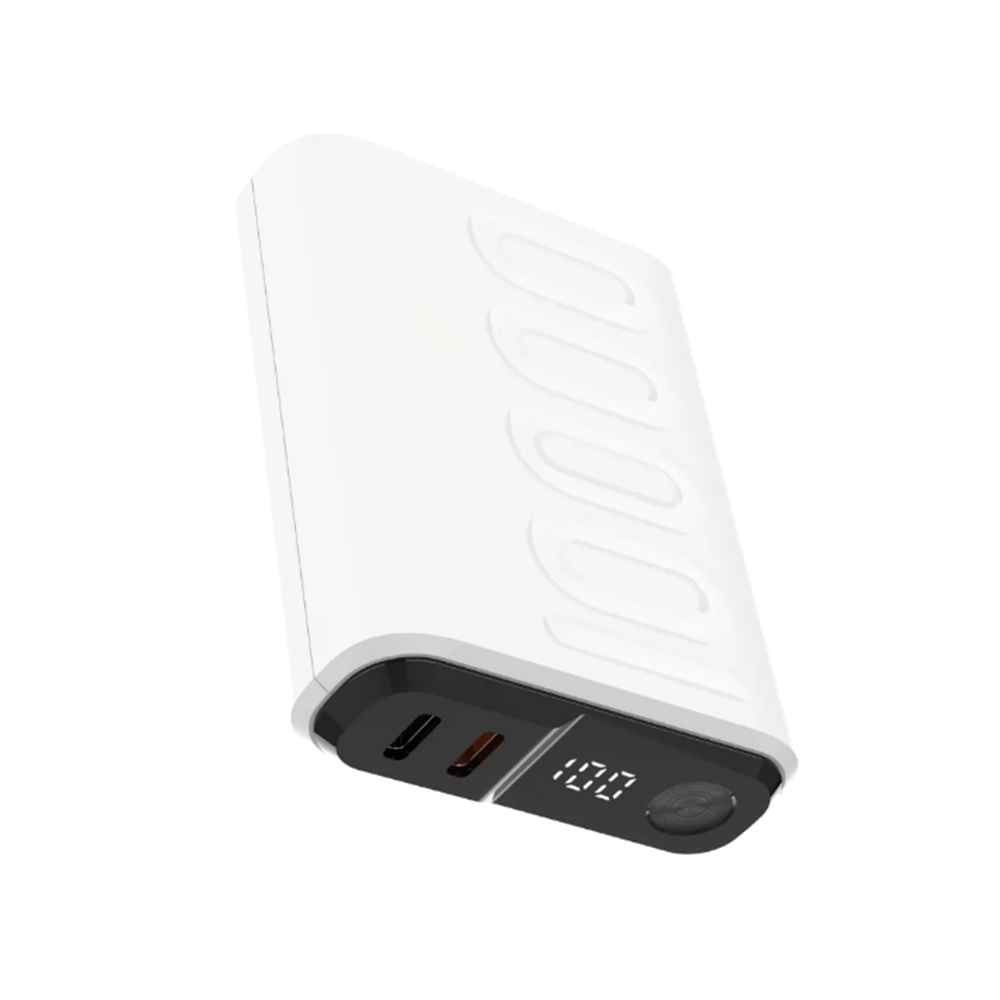 BİX TPB15 10000mAh PD 20W USB-C ve USB-A QC 3.0 Çift Portlu 22.5W Dijital Ekranlı Powerbank