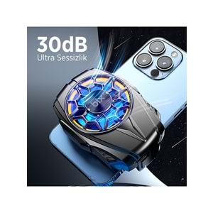 BIX BXCP04G Ultra Sessiz ve Güçlü Kablosuz Telefon Soğutucu Fan