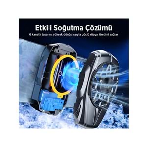 BIX BXCP03G Ultra Sessiz ve Güçlü Kablolu Telefon Soğutucu Fan