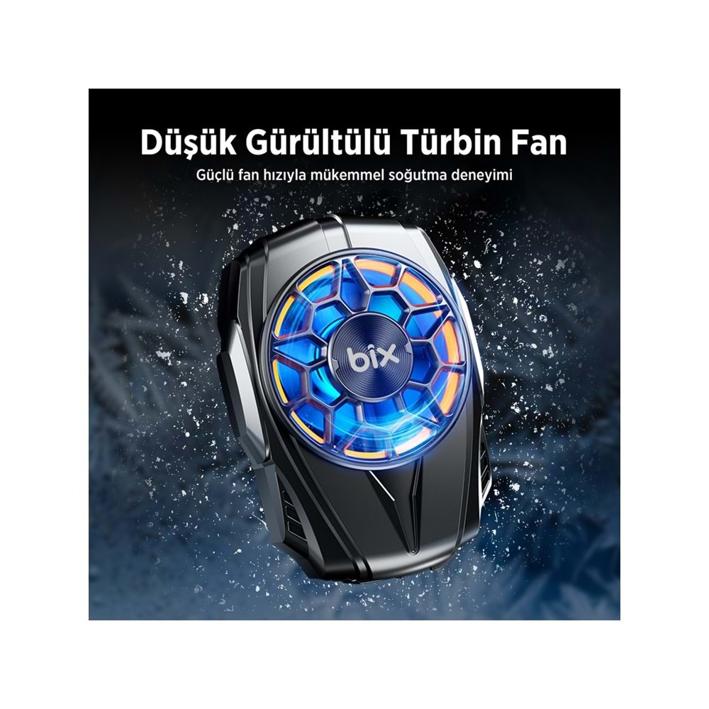 BIX BXCP03G Ultra Sessiz ve Güçlü Kablolu Telefon Soğutucu Fan