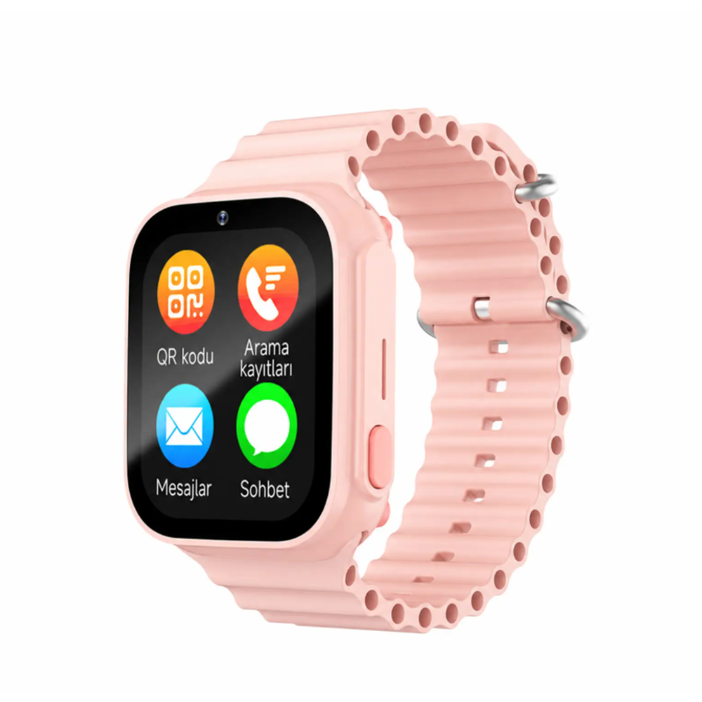 Bix Kids KW01 Sim Kartlı GPS Takipli SOS Kameralı ve Görüntülü Konuşmalı 4G Çocuk Akıllı Saati