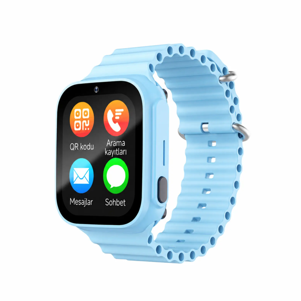 Bix Kids KW01 Sim Kartlı GPS Takipli SOS Kameralı ve Görüntülü Konuşmalı 4G Çocuk Akıllı Saati