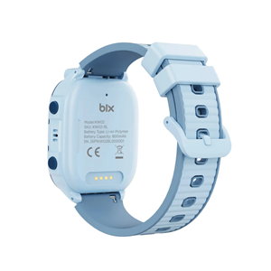 Bix Kids KW02 Sim Kartlı GPS Rota Takipli SOS Kameralı ve Görüntülü Konuşmalı 4G Çocuk Akıllı Saati