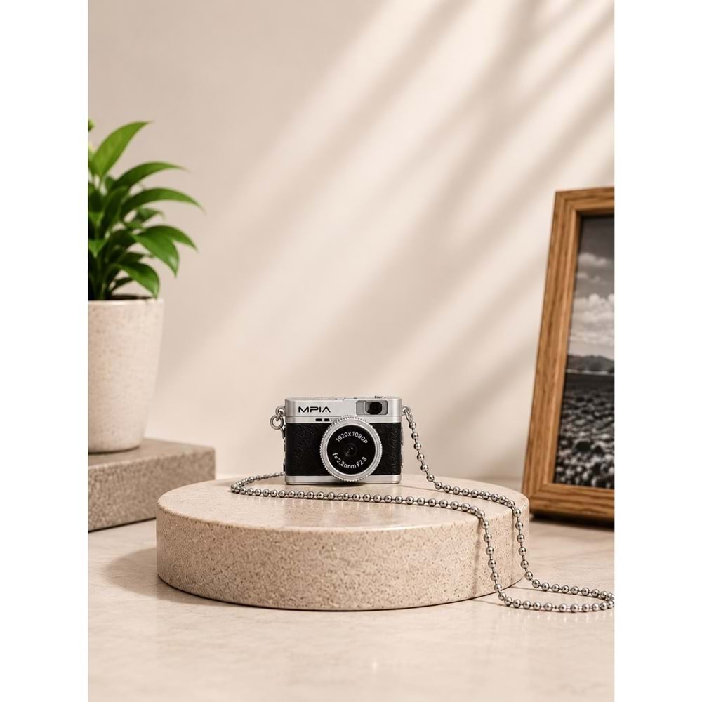 MPİA MC-10 Mini Retro Dijital Kamera 1080P Full HD Fotoğraf & Video Çekimi LCD Ekran Fotoğraf Kamerası