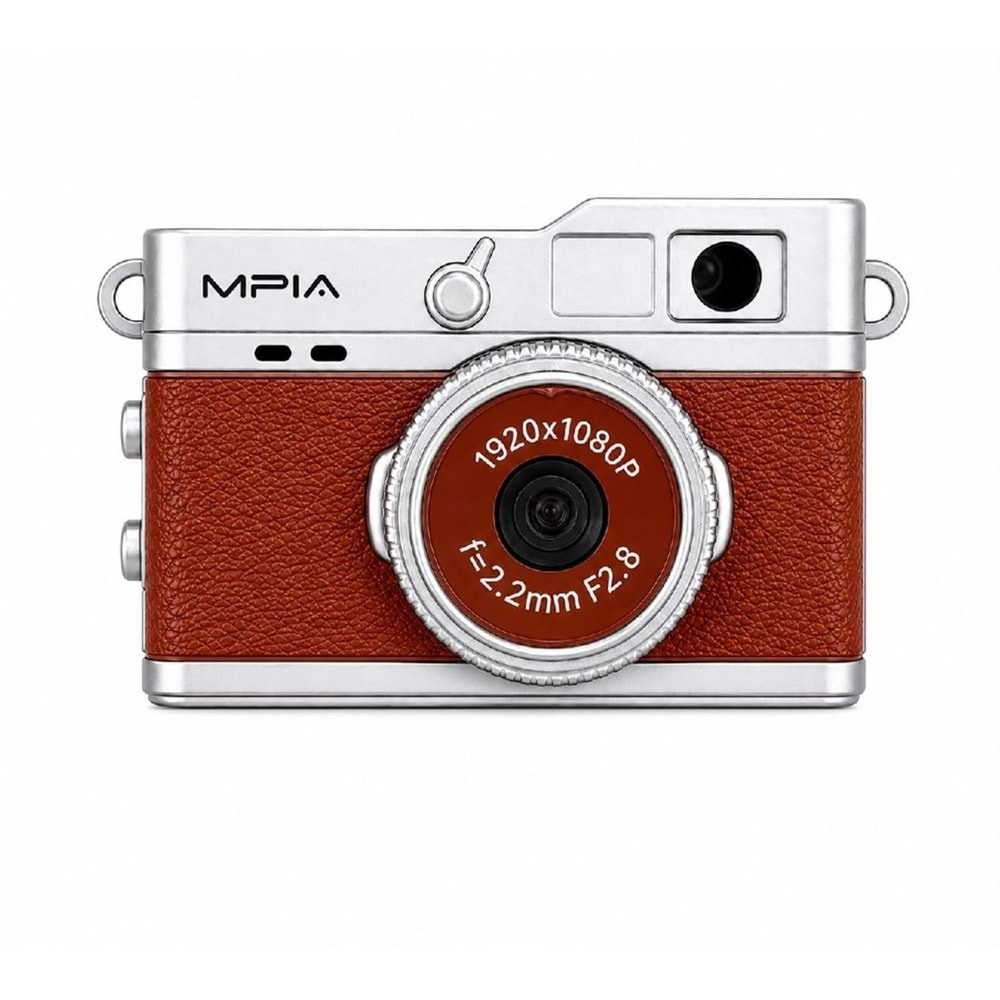 MPİA MC-10 Mini Retro Dijital Kamera 1080P Full HD Fotoğraf & Video Çekimi LCD Ekran Fotoğraf Kamerası