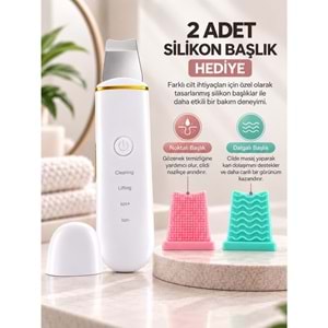 CONCORD SM-15 RENORA 4IN1 Ultrasonic Cilt Temizleme Spatulası
