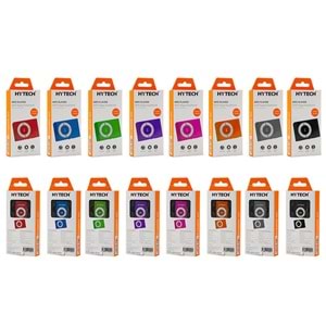 Hytech HY-XMP310 4*Siyah 4*Silver 2*Kırmızı 2*Mor 2*Mavi 2*Pembe 2*Gri 2*Turuncu TF kartlı MP3