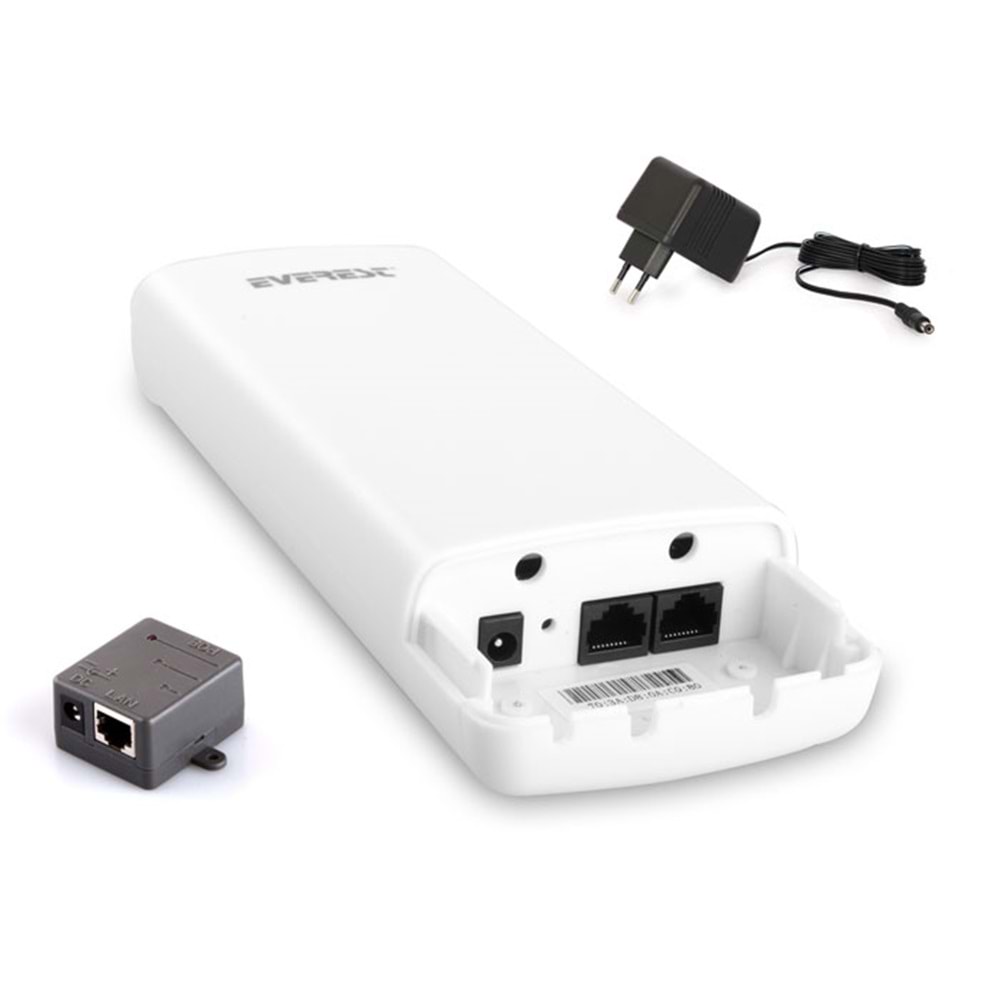 Everest EWN-220POE Dış Ortam Bina Dışı Uzun Mesafe Destekli 5.8Ghz 300Mbps Repeater + Access Point Kablosuz Router