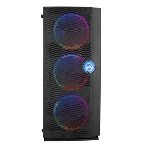 Everest KASTRA Real 500W Siyah 4 Adet Rainbow Fanlı Gaming Oyuncu Kasa