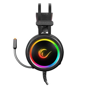 Rampage STORMY Siyah USB 7.1 Surround Oyuncu Mikrofonlu Kulaklık