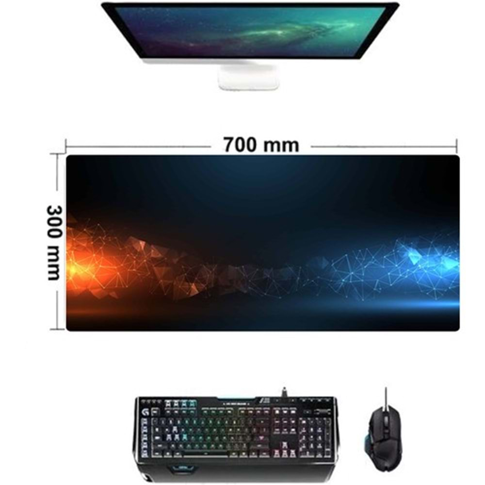 Concord MP-704 Oyuncu Mouse Pad Kaymaz Taban 30*70cm 0.3mm