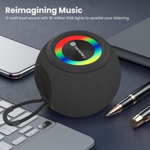 TELSAN TLS-093 RGB IŞIKLI BT/FM/USB SPEAKER MÜZİK KUTUSU ZHF-337